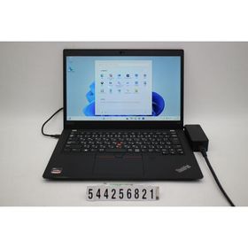 ノートパソコン Lenovo ThinkPad X395 Ryzen 5 PRO 3500U 2.1GHz/8GB/256GB(SSD)/13.3W/FHD(1920x1080)/Win11 画面シミあり