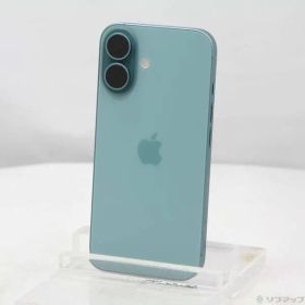 〔中古品〕 iPhone16 128GB ティール MYDV3J／A SIMフリー【344】