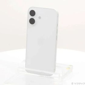 〔中古品〕 iPhone16 128GB ホワイト MYDR3J／A SIMフリー【198】