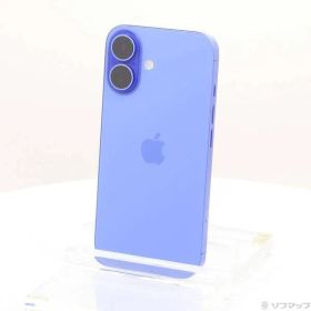 〔中古品〕 iPhone16 128GB ウルトラマリン MYDU3J／A SIMフリー【349】