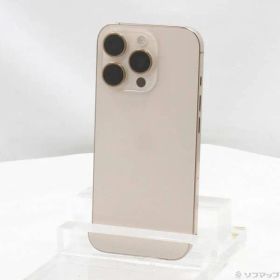 〔中古品〕 iPhone16 Pro 128GB デザートチタニウム MYMX3J／A SIMフリー【269】
