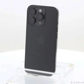 〔中古品〕 iPhone16 Pro 128GB ブラックチタニウム MYMV3J／A SIMフリー【262】