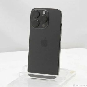 〔中古品〕 iPhone16 Pro 128GB ブラックチタニウム MYMV3J／A SIMフリー【276】