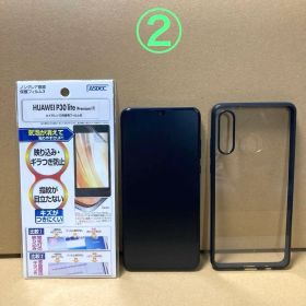② SIMフリーHUAWEI P30 lite 黒 MAR-LX2J