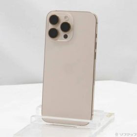 〔中古品〕 iPhone16 Pro Max 256GB デザートチタニウム MYWJ3J／A SIMフリー【349】