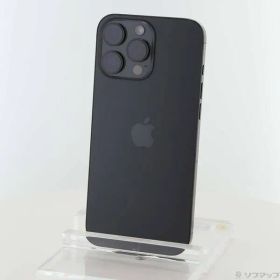 〔中古品〕 iPhone16 Pro Max 512GB ブラックチタニウム MYWL3J／A SIMフリー【258】