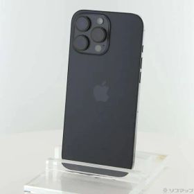 〔中古品〕 iPhone16 Pro Max 512GB ブラックチタニウム MYWL3J／A SIMフリー【262】