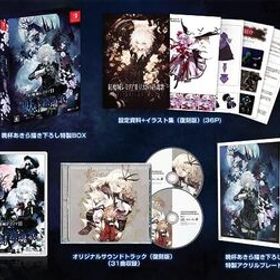 紅魔城レミリアII 妖幻の鎮魂歌(ストレンジャーズ・レクイエム) -Switch 【特典】晩杯あきら描き下ろし特製BOX、設定資料+イラスト集