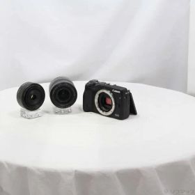 〔中古品〕 EOS M3 ダブルレンズキット BK (2420万画素／SDXC／ブラック)【269】