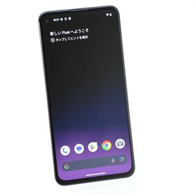 【液晶美品】SIMフリー Google Pixel4a（5G）128GB クリアリーホワイト