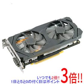 【1日と5.0のつく日、18日はポイント3倍！】【中古】玄人志向グラボ GF-GTX1660Ti-E6GB/DF PCIExp 6GB