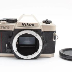 超美品 NIKON ニコン FM10 フィルムカメラ モルト新品交換済 M733