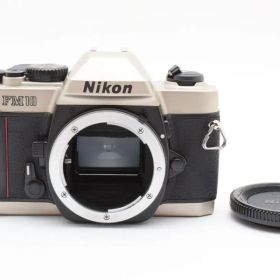 超美品 NIKON ニコン FM10 フィルムカメラ モルト新品交換済 M929