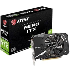 【中古】MSI GeForce RTX 2060 AERO ITX 6G OC グラフィックスカード 国内正規流通品