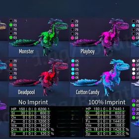 RARE SUPPORT 最新デイノニクスメレー更新全10種12/9 | ARK Survival Evolvedのアカウントデータ、RMTの販売・買取一覧