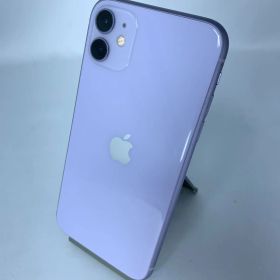 【中古・バッテリー劣化・ライトニング端子接触不良】iPhone 11 128GB パープル simロック解除済