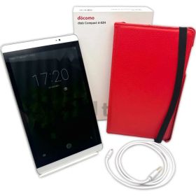 dtab d-02H タブレット シルバー docomo 付属品有 tablet