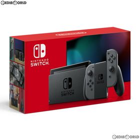 ニンテンドースイッチ(Nintendo Switch)の(本体)Nintendo Switch(ニンテンドースイッチ) Joy-Con(L)/(R) グレー(HAD-S-KAAAA) 任天堂(家庭用ゲーム機本体)