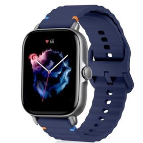 (RosMank) 20mm シリコン バンドAmazfit T-Rex 3 Pro 44mm/Active2/Active/GTR Mini/GTS 4/GTS 3/GTS 2/GTR 42mm対応