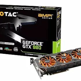 【中古】ZOTAC GeForce GTX 980AMP グラフィックスボード VD5512 ZTGTX98-4GD5AMP01