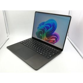 【中古】Microsoft Surface Laptop(第7世代/2024) Copilot+PC 13.8 インチ 【Snapdragon X Plus 16G 512G】 ZGM-00056 ブラック【大宮東口】保証期間1ヶ月【ランクB】