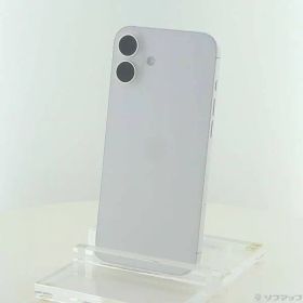 〔展示品〕 iPhone16 Plus 128GB ホワイト MXVC3J／A SIMフリー【377】