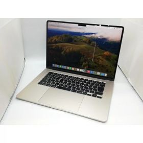 【中古】Apple MacBook Air 15インチ M2(CPU:8C/GPU:10C) 8GB/512GB スターライト MQKV3J/A (M2,2023)【福岡天神】保証期間1ヶ月【ランクC】