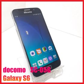 【4Gスマホ】docomo SC-05G Galaxy S6