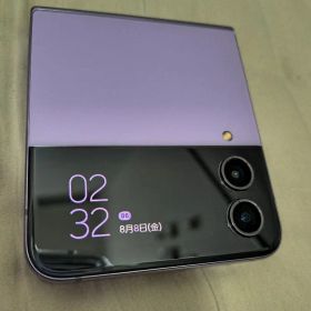 限定！Samsung Galaxy Z Flip 4 パープル 本体のみ