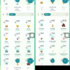 #2245 LV 62 ノーチーム(40 色違い) PTC ログイン 3.0m 星の砂