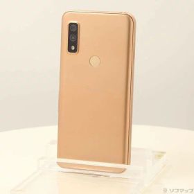 【中古】FUJITSU(富士通） arrows We 64GB ローズゴールド FCG01 au SIMフリー 【368-ud】