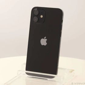 〔中古品〕 iPhone12 64GB ブラック MGHN3J／A SIMフリー【349】