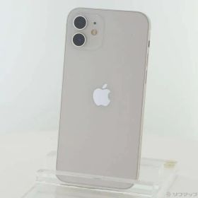 〔中古品〕 iPhone12 64GB ホワイト MGHP3J／A SIMフリー【349】
