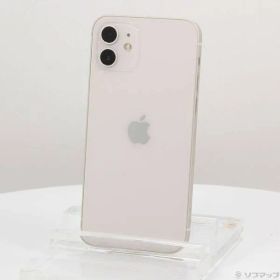 〔中古品〕 iPhone12 128GB ホワイト MGHV3J／A SIMフリー【371】