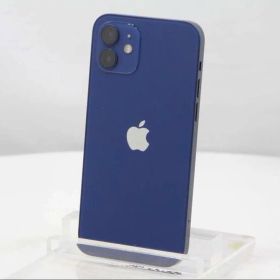 バッテリー100%iPhone12 256GBブルーMGJ33J/ASIMフリー