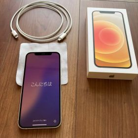 Apple iPhone 12 本体 箱、充電ケーブル付き