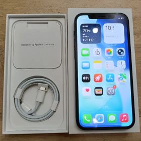 【美品】iPhone12 64gb ブラック 箱 付属品 SIMフリー