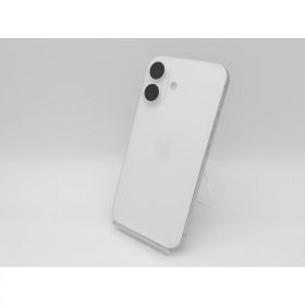 【中古】Apple 国内版 【SIMフリー】 iPhone 16 128GB ホワイト MYDR3J/A【鹿児島中町】保証期間1ヶ月【ランクA】