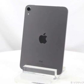 【中古】Apple(アップル) iPad mini 第6世代 256GB スペースグレイ MK7T3J／A Wi-Fi 【196-ud】