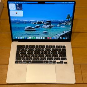 MacBook Air M2 15インチ メモリ24G 512Gストレージ