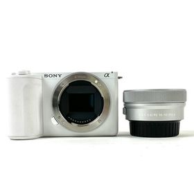 ソニー SONY VLOGCAM ZV-E10 II パワーズームレンズキット ZV-E10M2K W ホワイト デジタル ミラーレス 一眼カメラ 【中古】