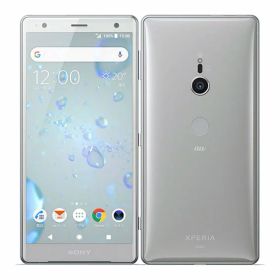 【中古】【安心保証】 Xperia XZ2 SOV37[64GB] au リキッドシルバー