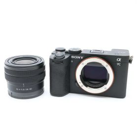 【中古】 《美品》 SONY α7C II ズームレンズキット ILCE-7CM2L B ブラック【SDスロット部品交換/各部点検済】 [ デジタルカメラ ]