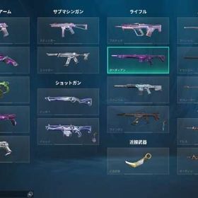 クロナミセット プライムカランビット その他スキン | VALORANT(ヴァロラント)のアカウントデータ、RMTの販売・買取一覧