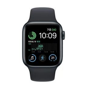 Apple 【第2世代】Apple Watch SE 40mm GPS+Cellularモデル MNPL3J/A A2725【ミッドナイトアルミニウムケース/ミッドナイトスポーツバンド】 [中古] 【当社3ヶ月間保証】 イオシス