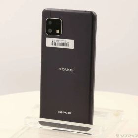〔中古品〕 AQUOS sense4 lite 64GB ブラック ZKME2002BK 楽天 SIMフリー【352】