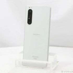 〔中古品〕 Xperia 1 II 128GB ホワイト SO-51A docomoロック解除SIMフリー【344】