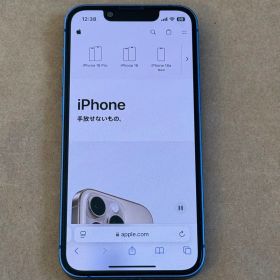 iPhone13mini/258GB/ブルー/バッテリ87%/美品