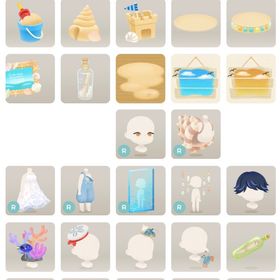 バラ売り／貝がらクラフトの島〜香る金木犀の森 | リヴリーアイランドのアイテム、RMTの販売・買取一覧