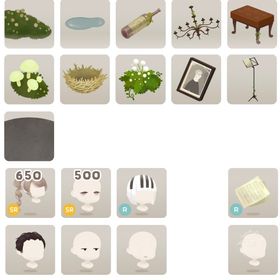 バラ売り／忘れ去られたサロン〜スミレ色の思い出 | リヴリーアイランドのアイテム、RMTの販売・買取一覧